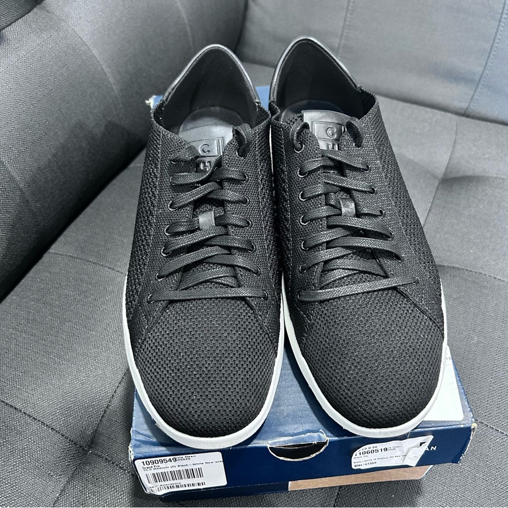 Cole Haan Men’s Black Grand Pro Luxe Sneakers